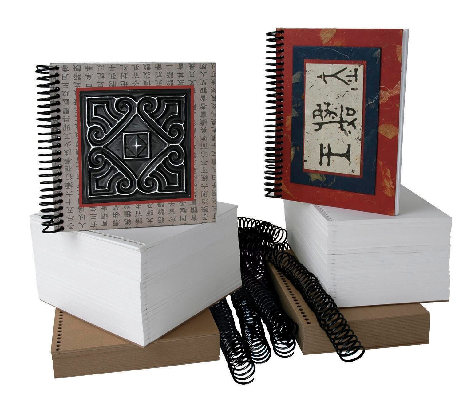 Sax Spiral Bookmaking Classroom Pack, 5 x 7 Inches, Set of 12 1288671